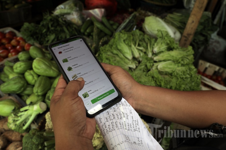 Pasar Tradisional Beralih Online
