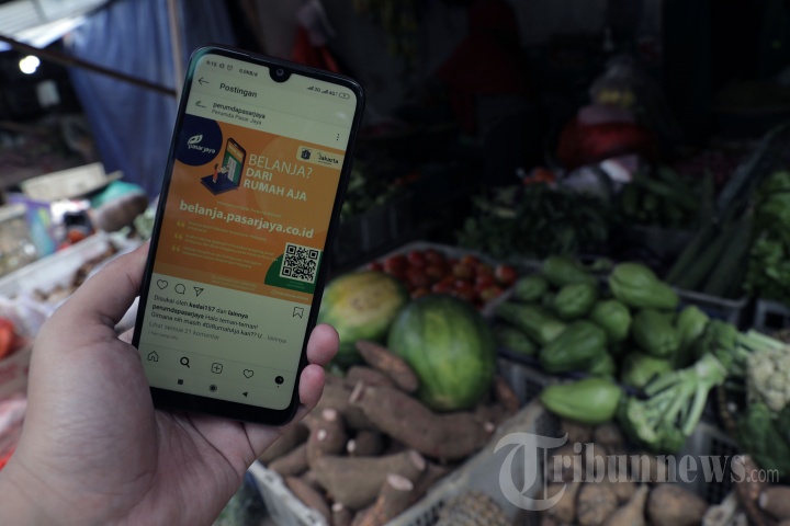 Pasar Tradisional Beralih Online