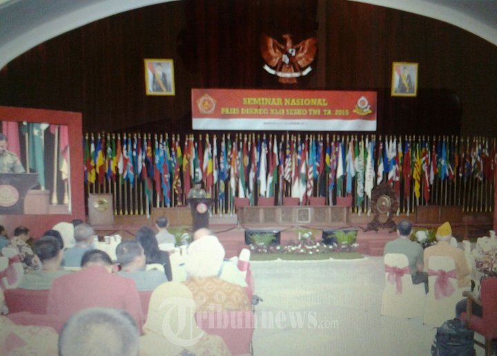 Seminar Pasis Dikreg XLII Sesko TNI TA 2015
