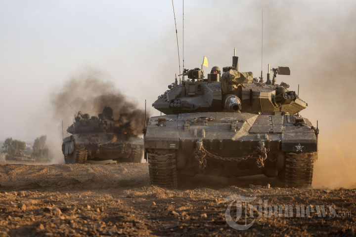 Pasukan Darat Israel Bersiap Serang Gaza Selatan