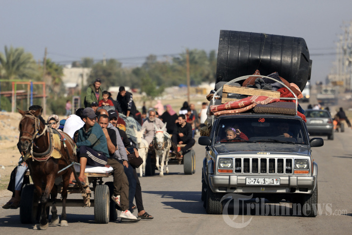 Pasukan Darat Israel Bersiap Serang Gaza Selatan