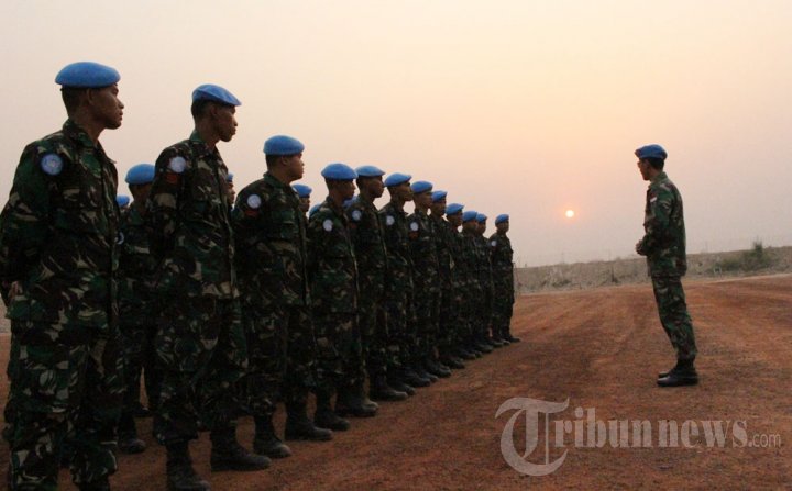 Pasukan Tambahan Satgas Kizi TNI Konga di CAR