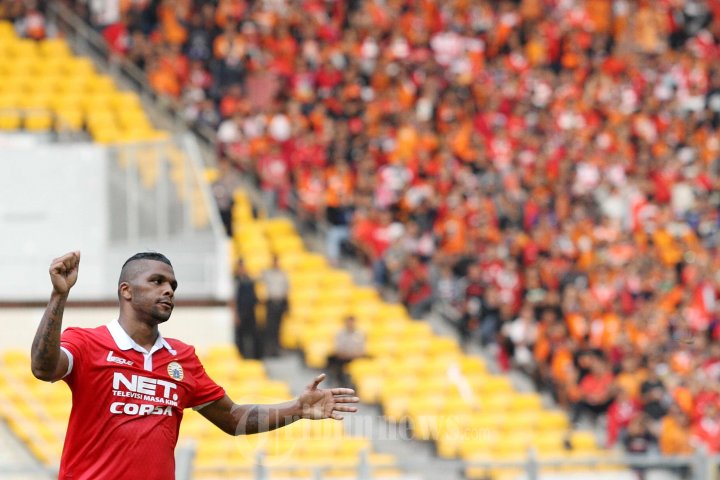 Patrick Da Silva Lakukan Selebrasi Usai Cetak Gol