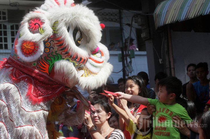 Pawai Cap Go Meh di Makassar
