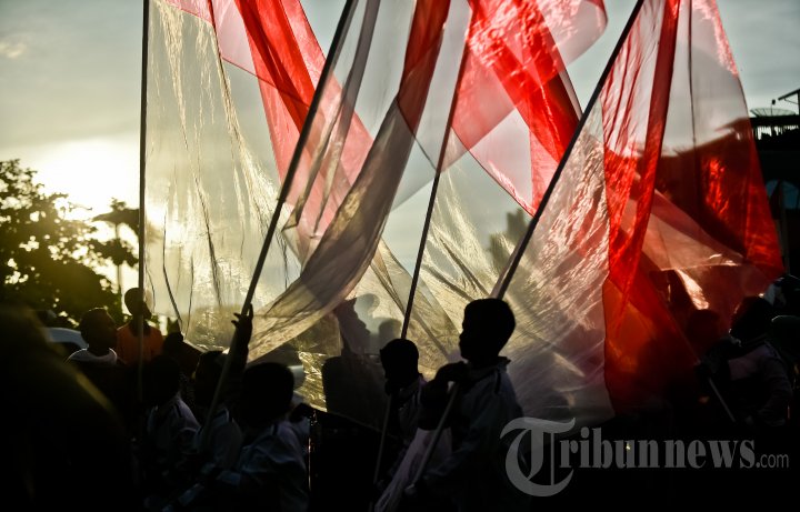 Pawai Kemerdekaan ke 70 RI di Aceh