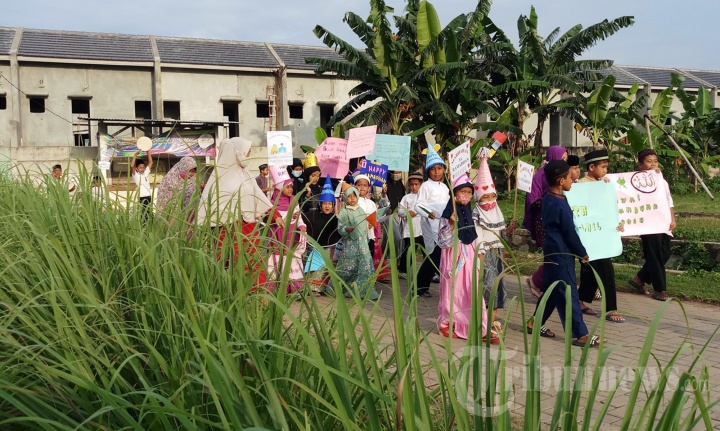 Pawai Santri Jelang Bulan Puasa Ramadhan 1442 H