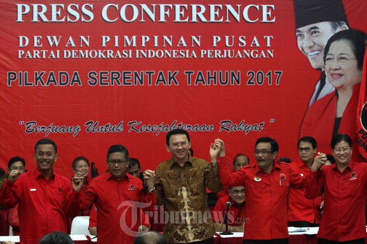 PDIP Usung Ahok Djarot Di Pilkada DKI Jakarta