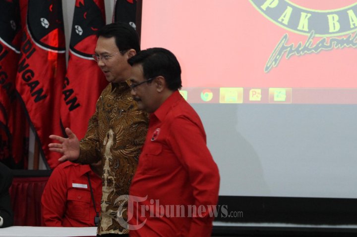 PDIP Usung Ahok Djarot Di Pilkada DKI Jakarta