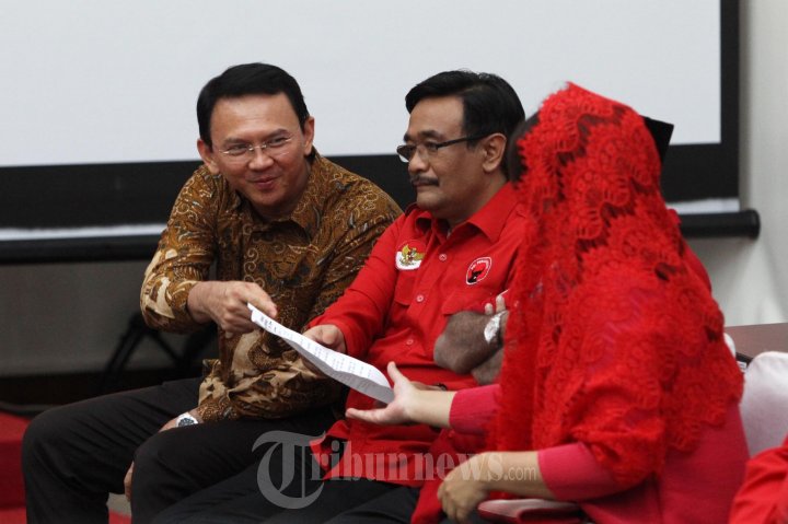 PDIP Usung Ahok Djarot Di Pilkada DKI Jakarta