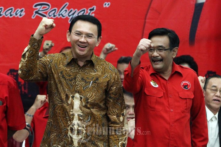 PDIP Usung Ahok Djarot Di Pilkada DKI Jakarta