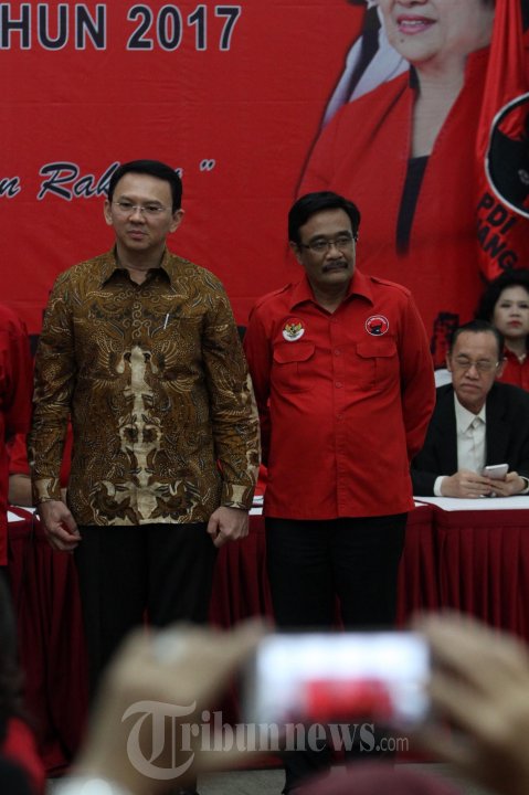 PDIP Usung Ahok Djarot Di Pilkada DKI Jakarta