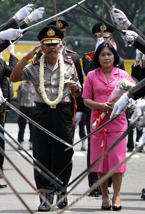 Pedang Pora Sambut Kapolda Jabar Irjen Pol Jodie Rooseto dan Ist