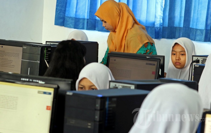 Pelaksanaan UNBK di Medan