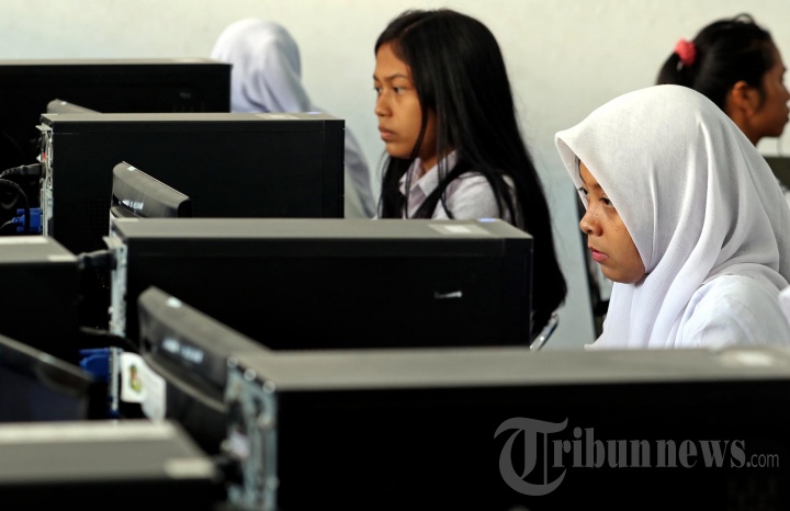 Pelaksanaan UNBK di Medan