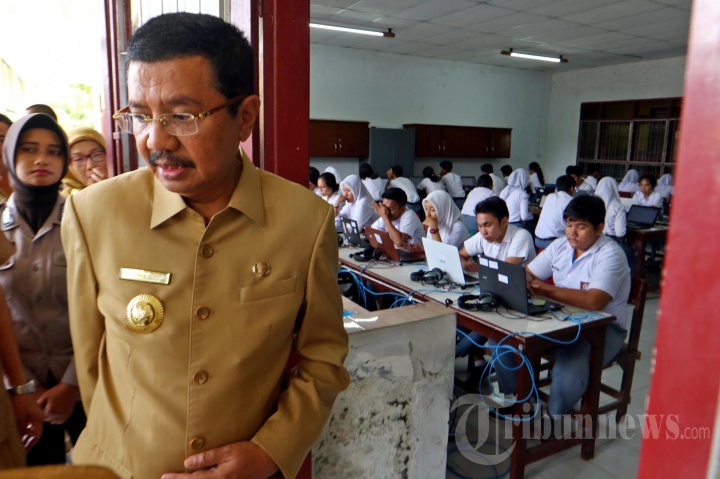 Pelaksanaan UNBK di Medan