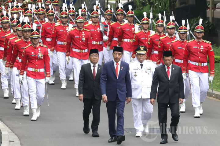 Pelantikan Gubernur Riau Edy Natar Nasution