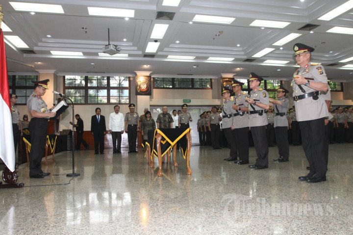 Pelantikan Kapolda Metro Jaya dan Kapolda Aceh