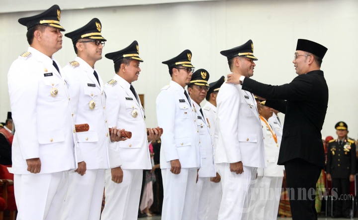Pelantikan Kepala Daerah di Jabar