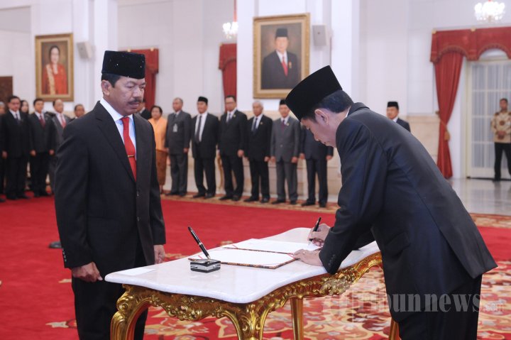 Pelantikan Kepala Sandi Negara