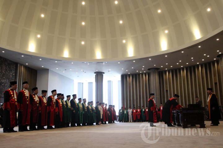 Pelantikan Pejabat Peradilan Di Mahkamah Agung