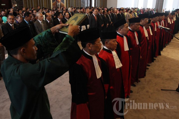 Pelantikan Pejabat Peradilan Di Mahkamah Agung