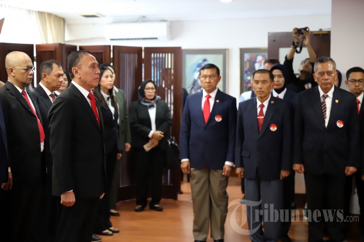 Pelantikan Pengurus PSSI Masa Bakti 2019-2023