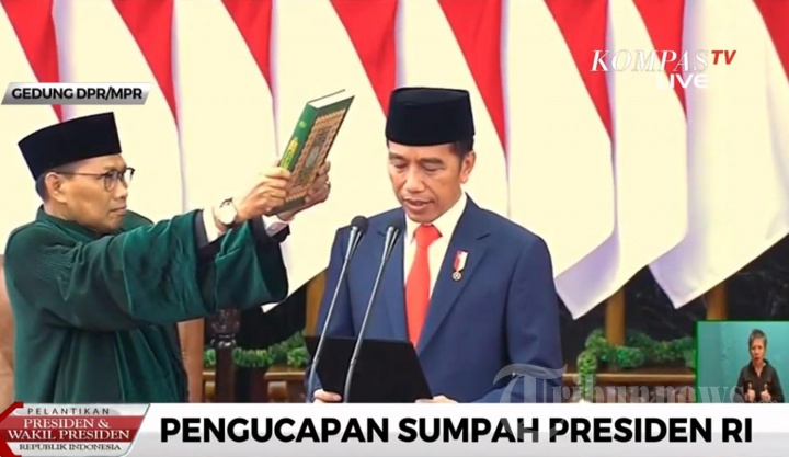 Pelantikan Presiden dan Wakil Presiden Masa Kerja 2019-2024