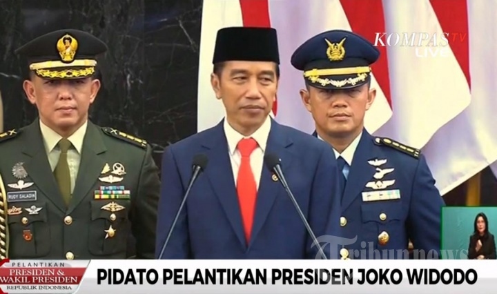 Pelantikan Presiden dan Wakil Presiden Masa Kerja 2019-2024