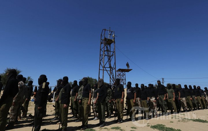 Pelatihan Militan Palestina Brigade Al-Quds