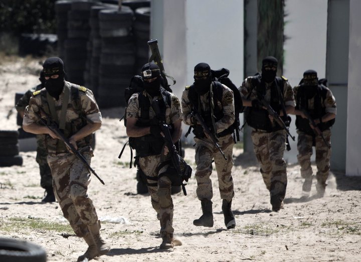 Pelatihan Militan Palestina Brigade Al-Quds