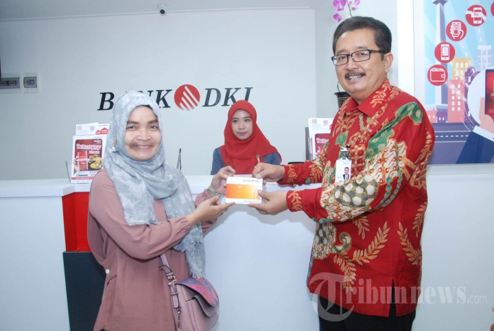 Pelayanan Bank DKI di Pasar Jakarta