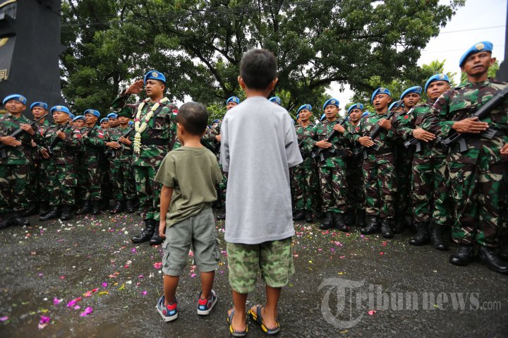 Pelepasan Pasukan Perdamaian PBB di Medan