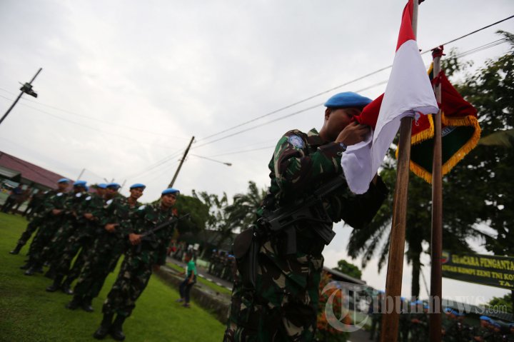 Pelepasan Pasukan Perdamaian PBB di Medan