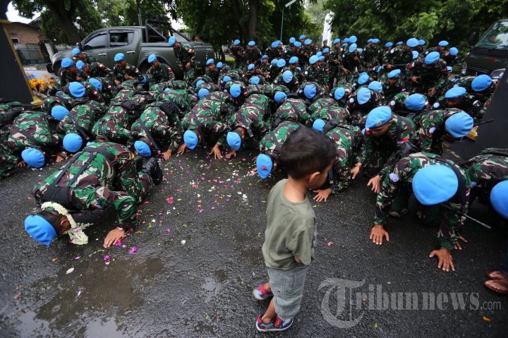 Pelepasan Pasukan Perdamaian PBB di Medan