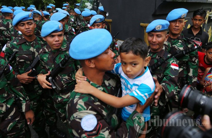 Pelepasan Pasukan Perdamaian PBB di Medan