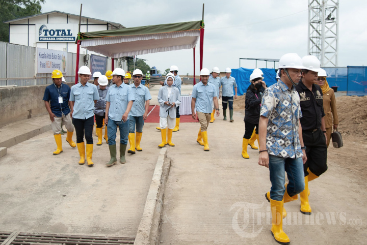 Peletakan Batu Pertama Pembangunan Reaktor Biogas di Blitar