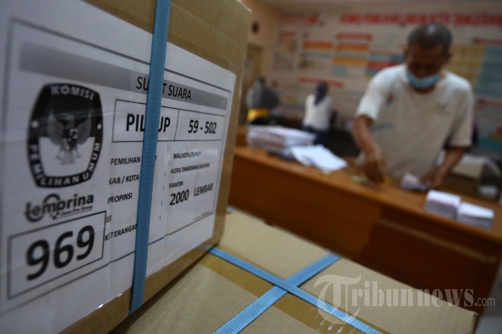 Pelipatan Surat Suara Pilkada Tangerang Selatan