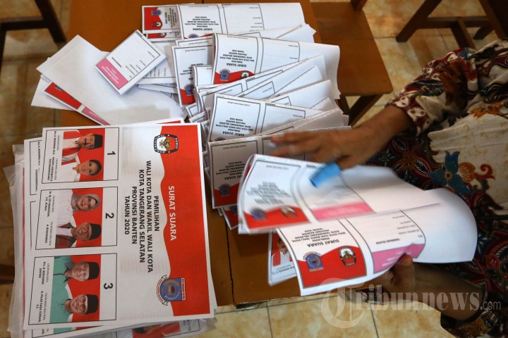Pelipatan Surat Suara Pilkada Tangerang Selatan
