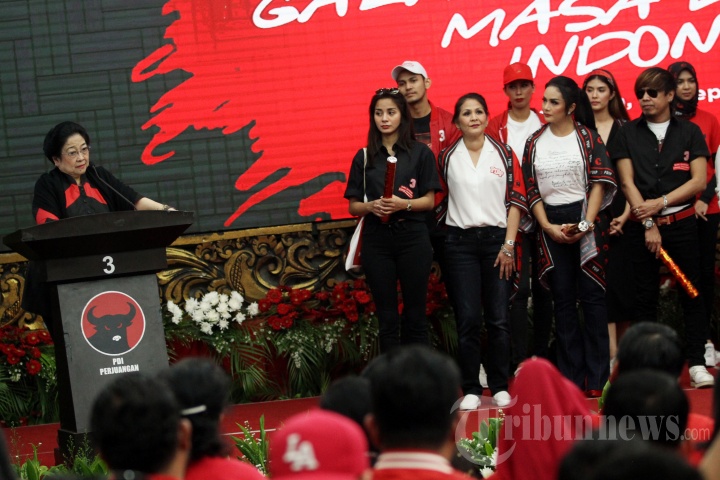 Peluncuran Atribut Milenial PDI Perjuangan