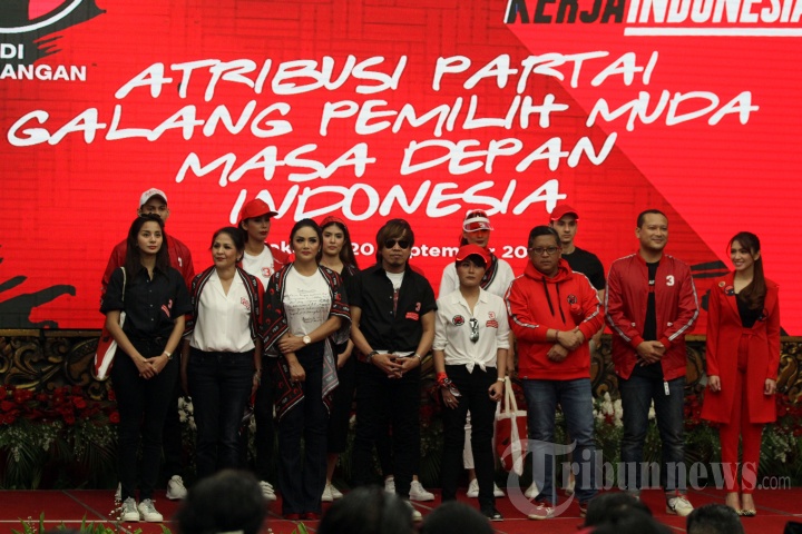 Peluncuran Atribut Milenial PDI Perjuangan