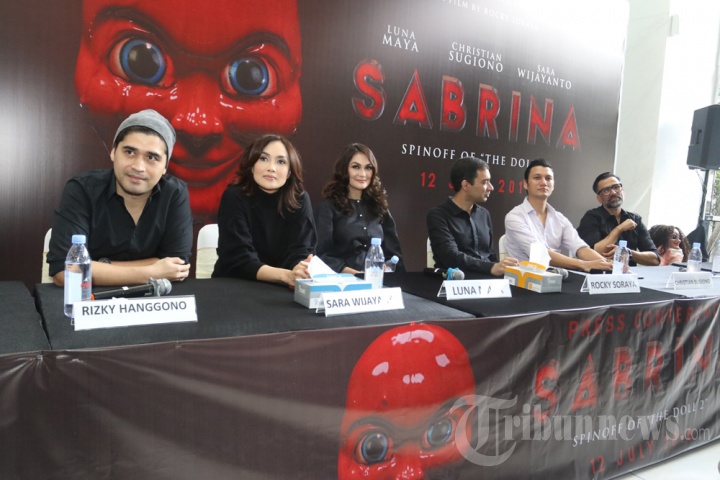 Peluncuran Film Sabrina (horor)