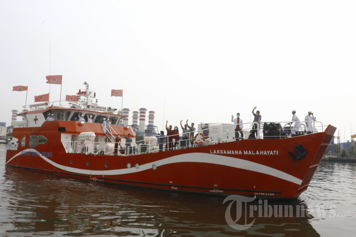 Peluncuran Kapal Rumah Sakit Laksamana Malahayati