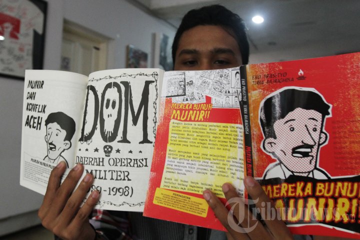 Peluncuran Komik Munir