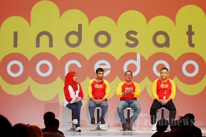 Peluncuran Logo Baru Indosat Ooredoo