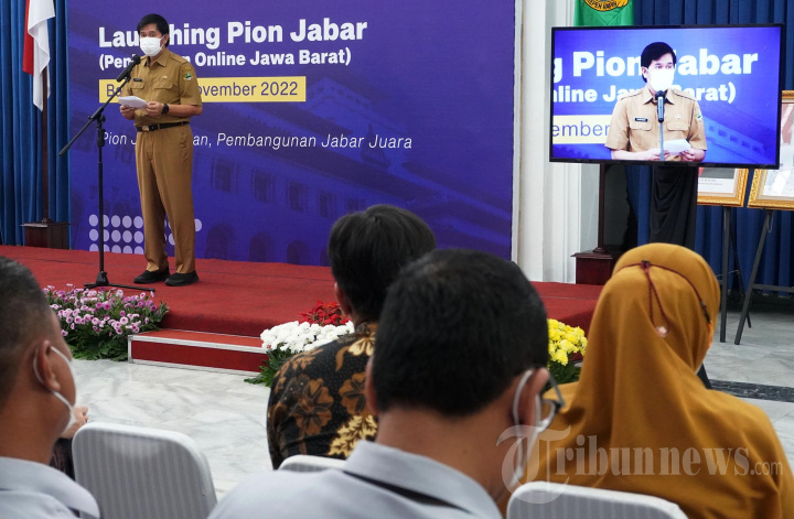 Peluncuran Pion Jabar (Penjaminan Online Jawa Barat)