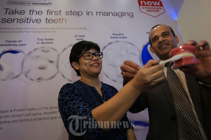 Peluncuran Sensodyne Repair and Protect di Medan