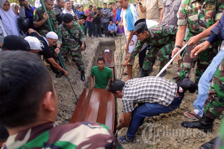 Pemakaman Korban Pesawat Hercules C-130 di Medan