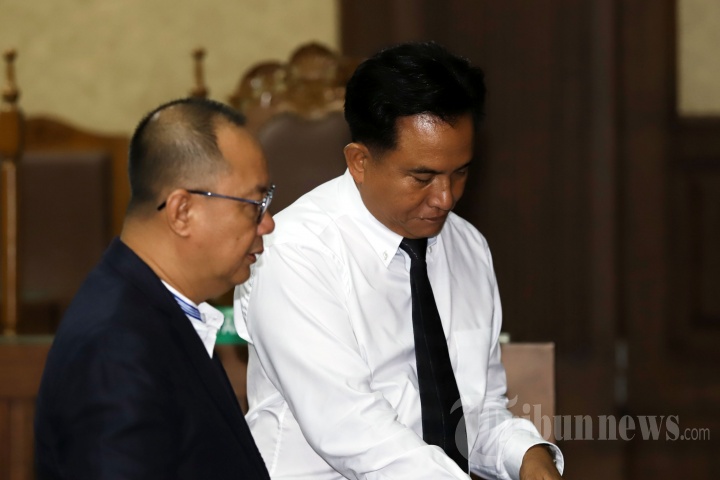 Pembacaan Pledoi Syafruddin Arsyad Tumenggung