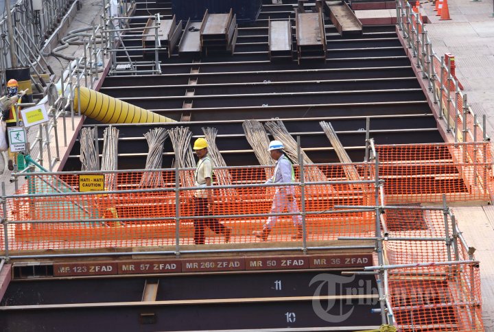 Pembangunan Besi Bawah Tanah MRT