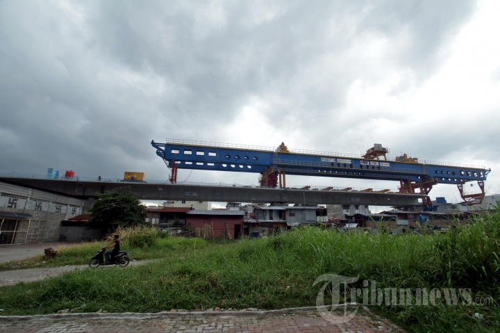 Pembangunan Jalur Layang Kereta Api Medan